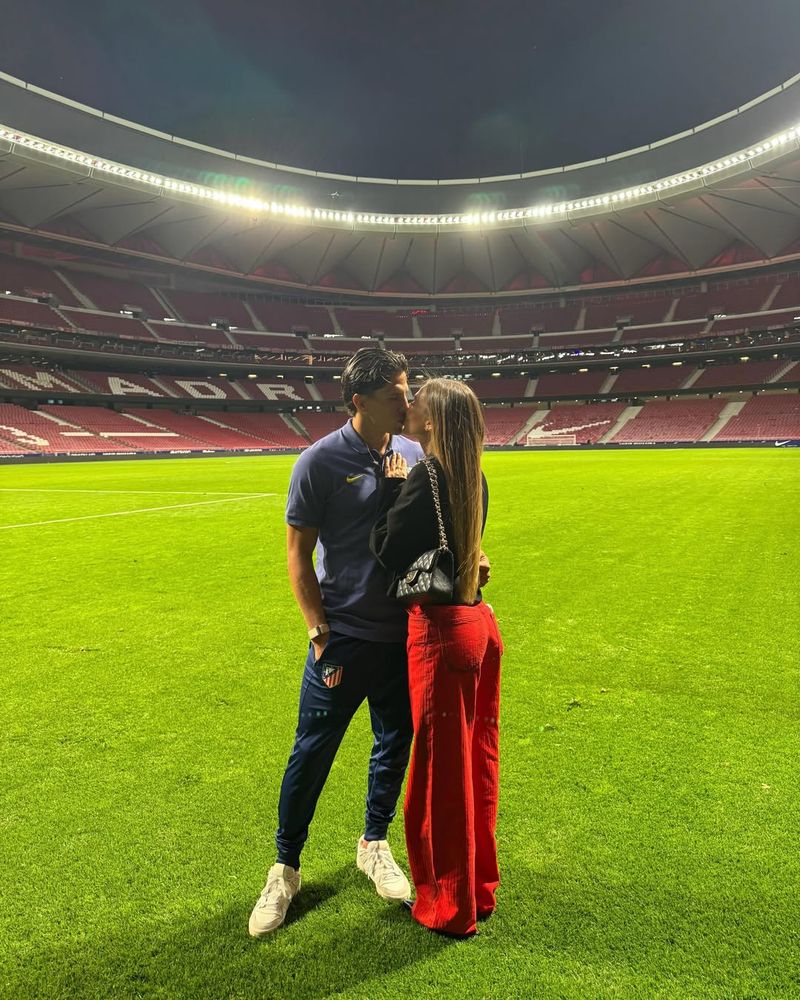 Quién es Irene Ariza, la novia de Giuliano Simeone que conquistó al clan del Cholo: es española y ya conoció Argentina