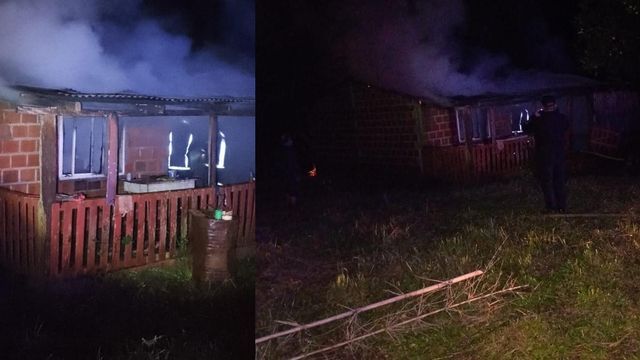 Se incendió una vivienda en Santiago de Liniers y su propietaria fue asistida por la Policía.