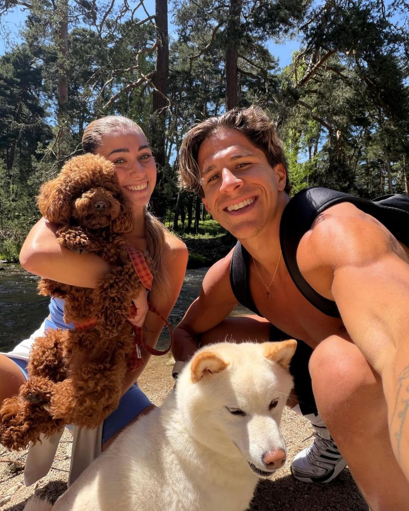 Quién es Irene Ariza, la novia de Giuliano Simeone que conquistó al clan del Cholo: es española y ya conoció Argentina