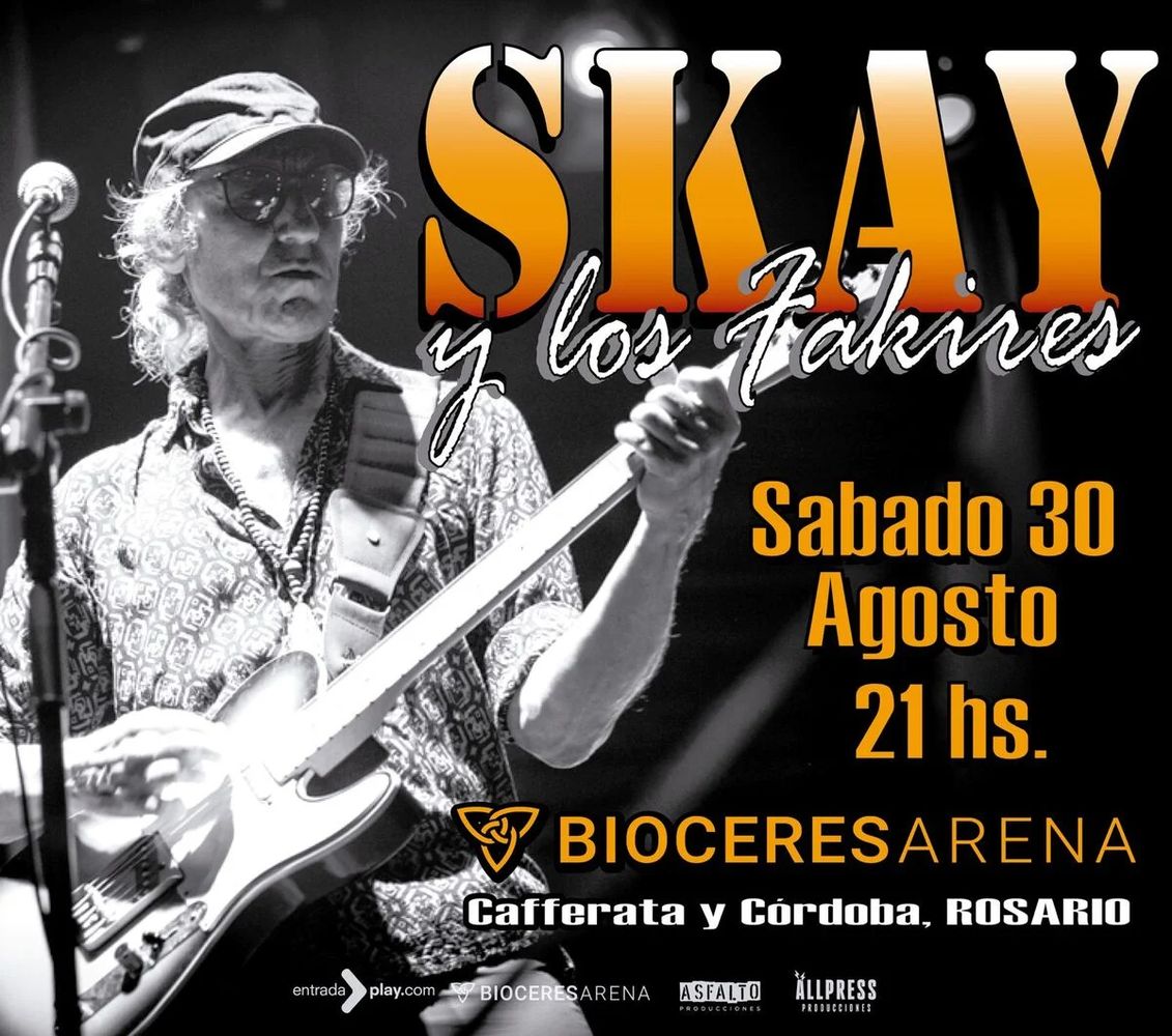 Skay suspendió su show en Rosario por la muerte del Indio Solari