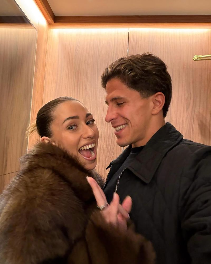 Quién es Irene Ariza, la novia de Giuliano Simeone que conquistó al clan del Cholo: es española y ya conoció Argentina