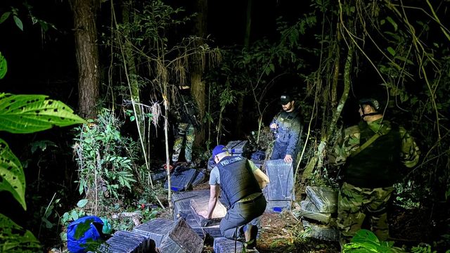 Prefectura secuestró más de 600 kilos de marihuana en un operativo realizado en Puerto Iguazú.