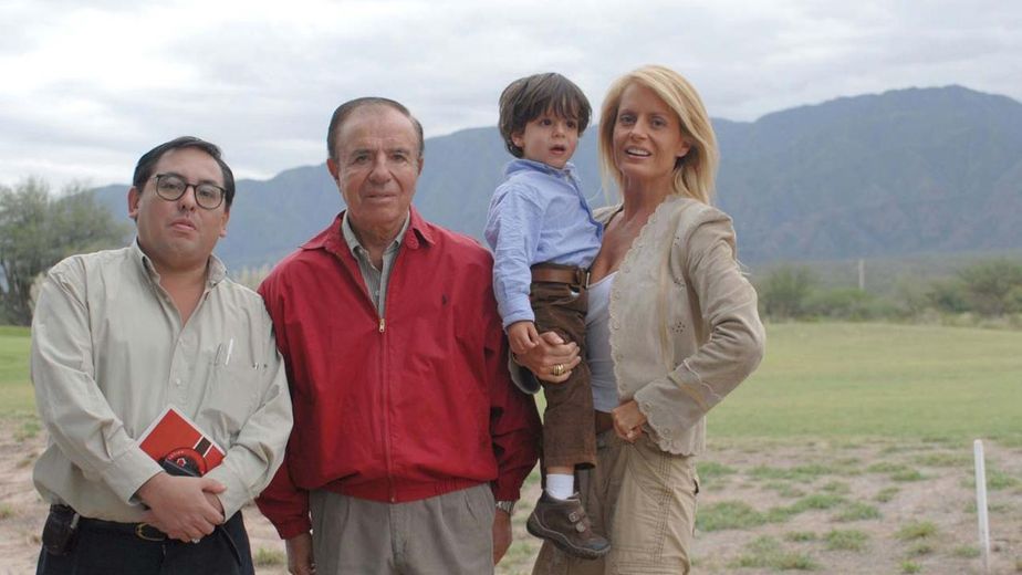 Una versión del divorcio de Carlos Menem con Cecilia Bolocco