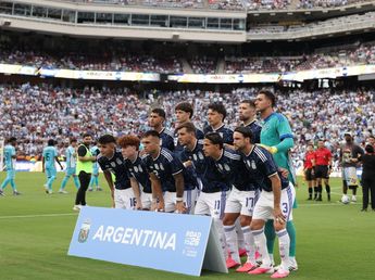 Increíble: en el amistoso de la selección argentina en vez del Himno, sonaron Los Palmeras