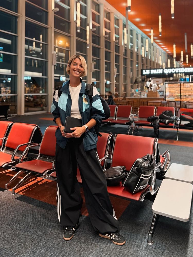 Modo mundial: Sara Sklate compartió su outfit de la selección argentina y arrasó en Instagram