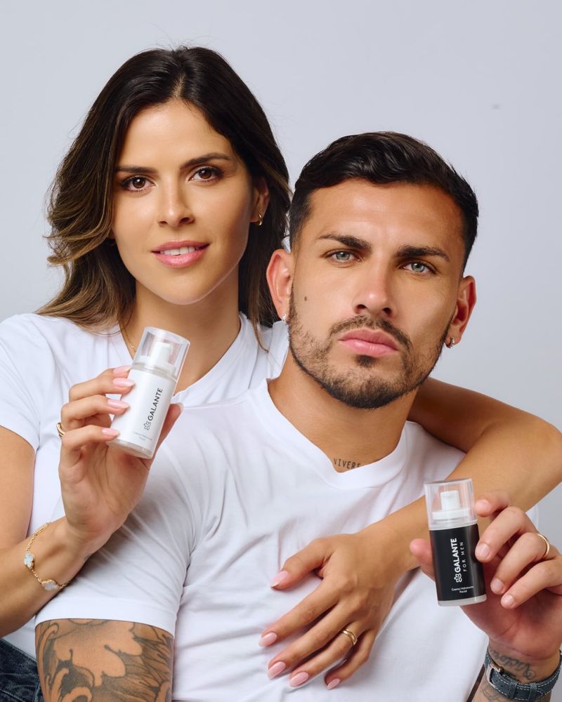 Leandro Paredes y Camila Galante