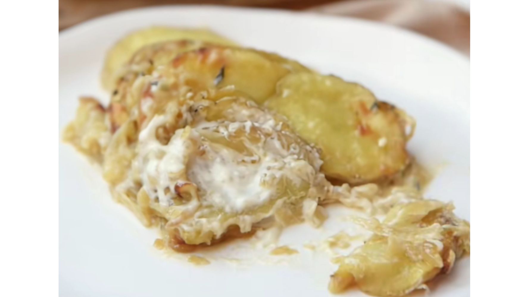 Así quedan las papas con esta receta.