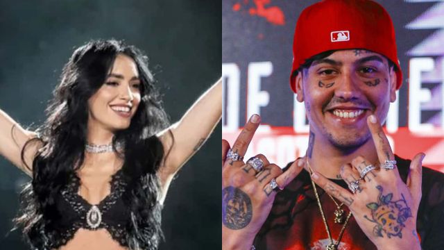 El llamativo gesto de Lali Espósito mientras cantaba con Duki en River: el video que se hizo viral