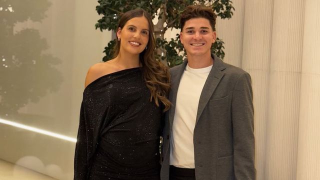Julián Álvarez y Emilia Ferrero