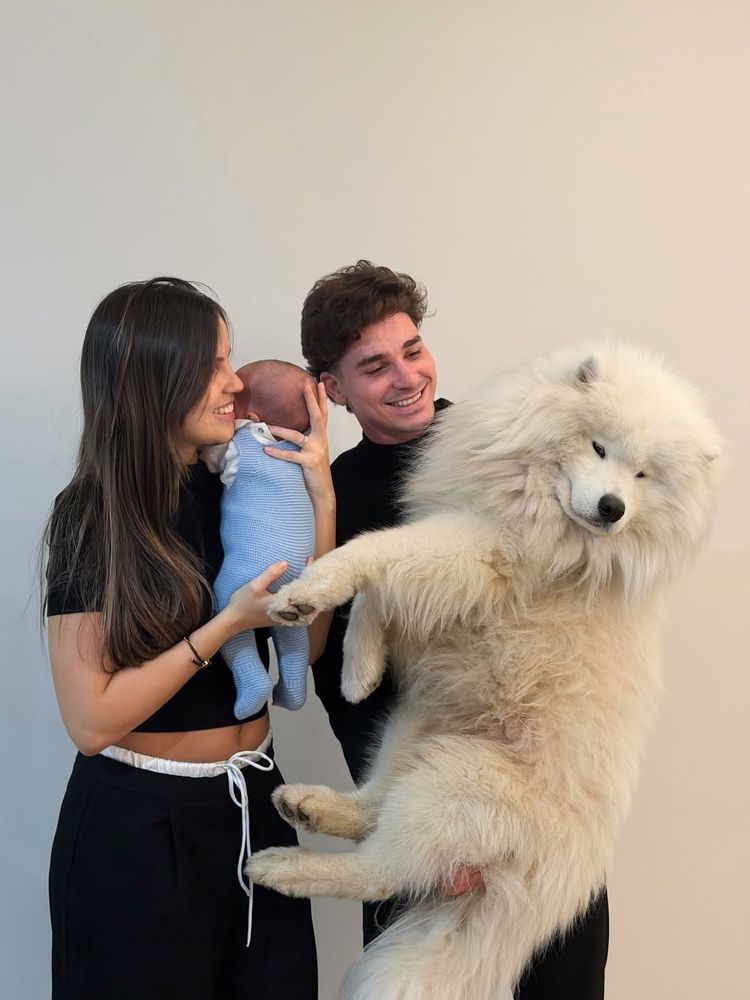 Julián Álvarez y Emilia Ferrero
