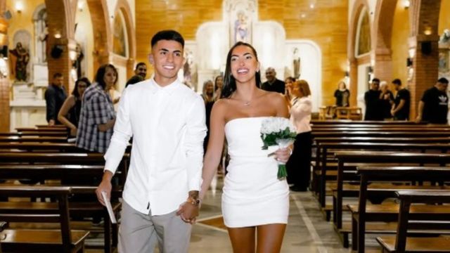 Quién es Antonella D’Alotta, la esposa de Thiago Almada: la historia de amor del futbolista de la Selección Argentina