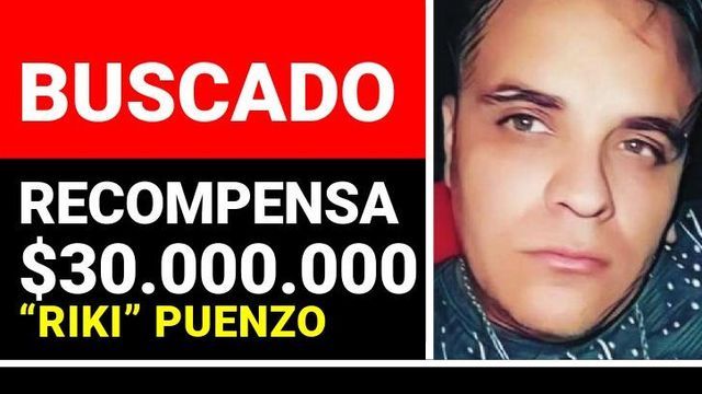 Millonaria recompensa por un prófugo acusado de homicidio.