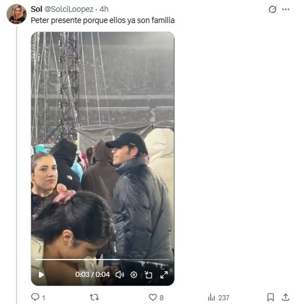 Incondicional: Peter Lanzani fue a ver a Lali Espósito en River y revolucionó a los fans "laliters"