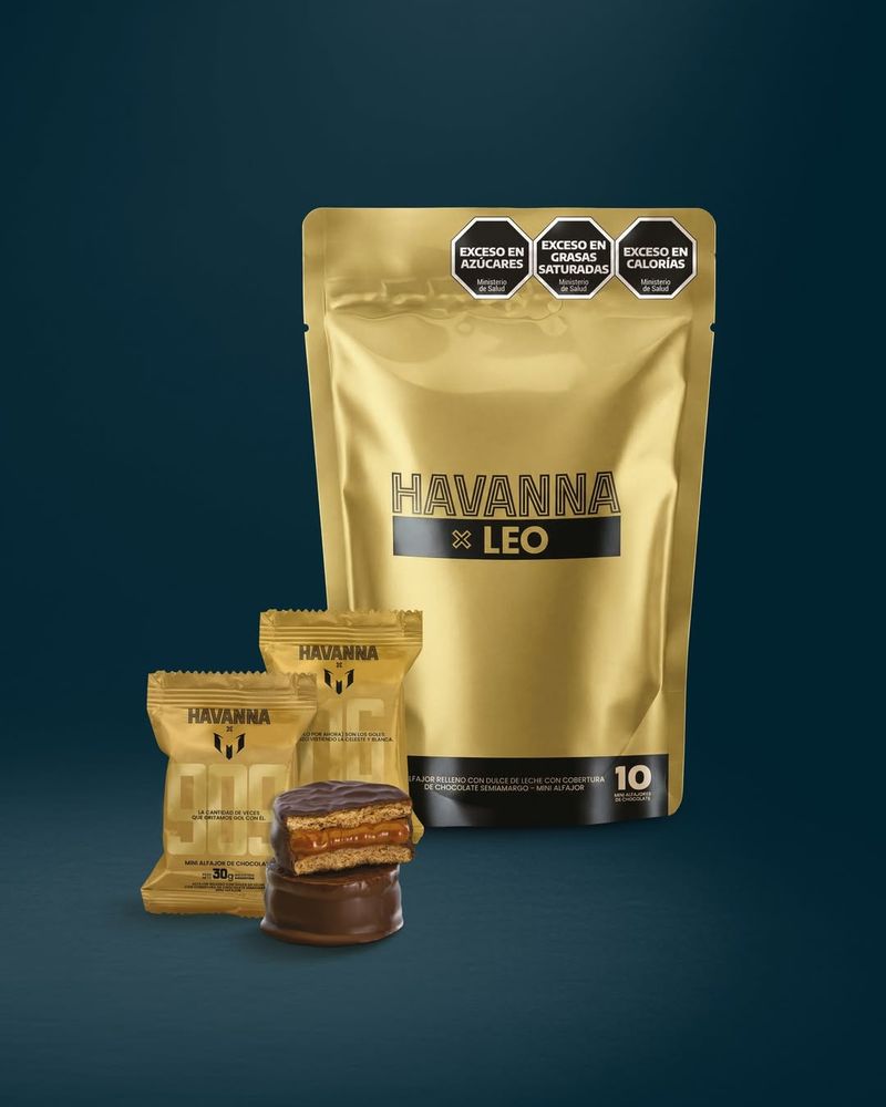 Havanna lanza un alfajor de Lionel Messi: cómo es el relleno y cuánto cuesta