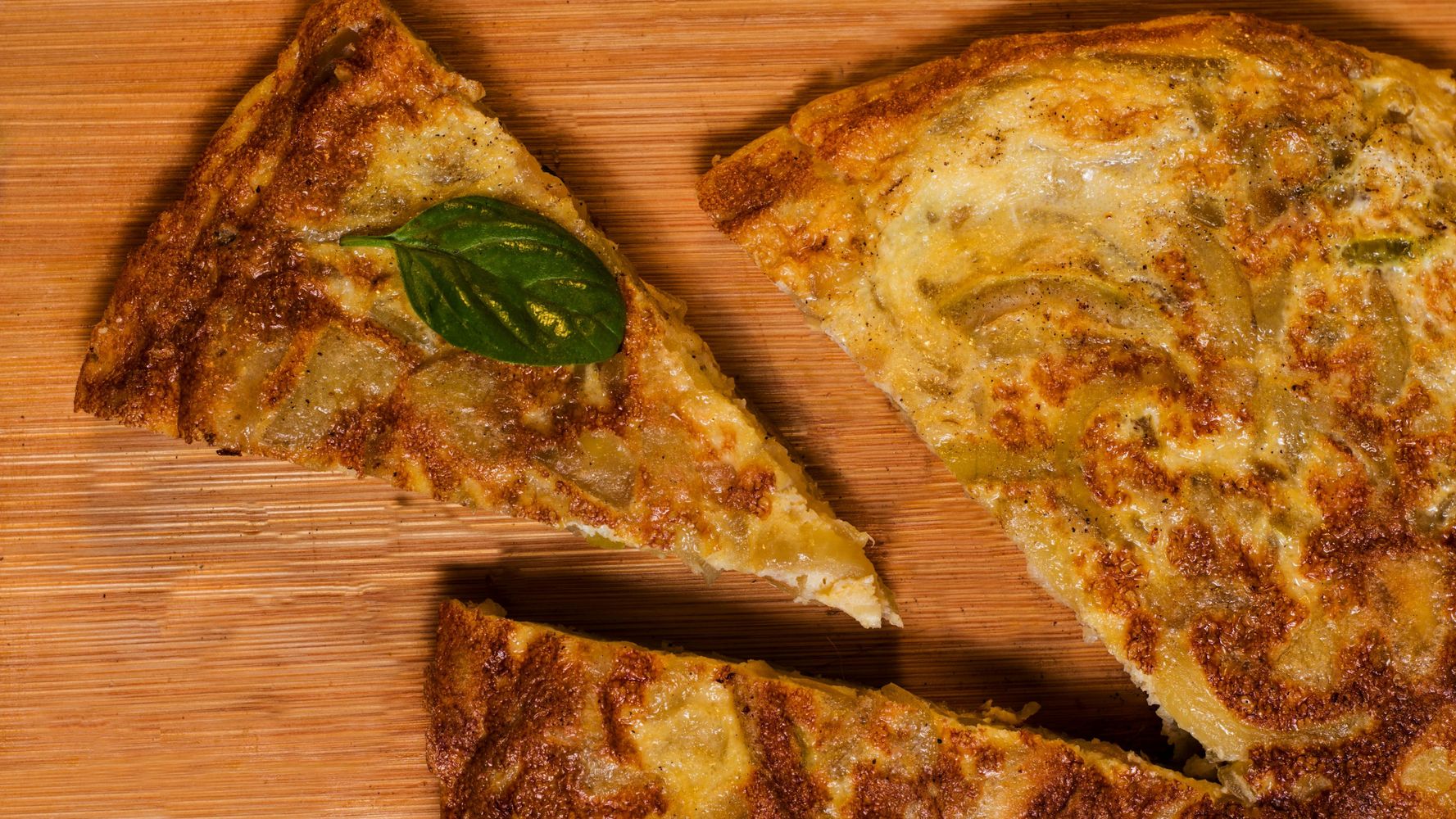 Tortilla de verduras muy fácil de hacer.