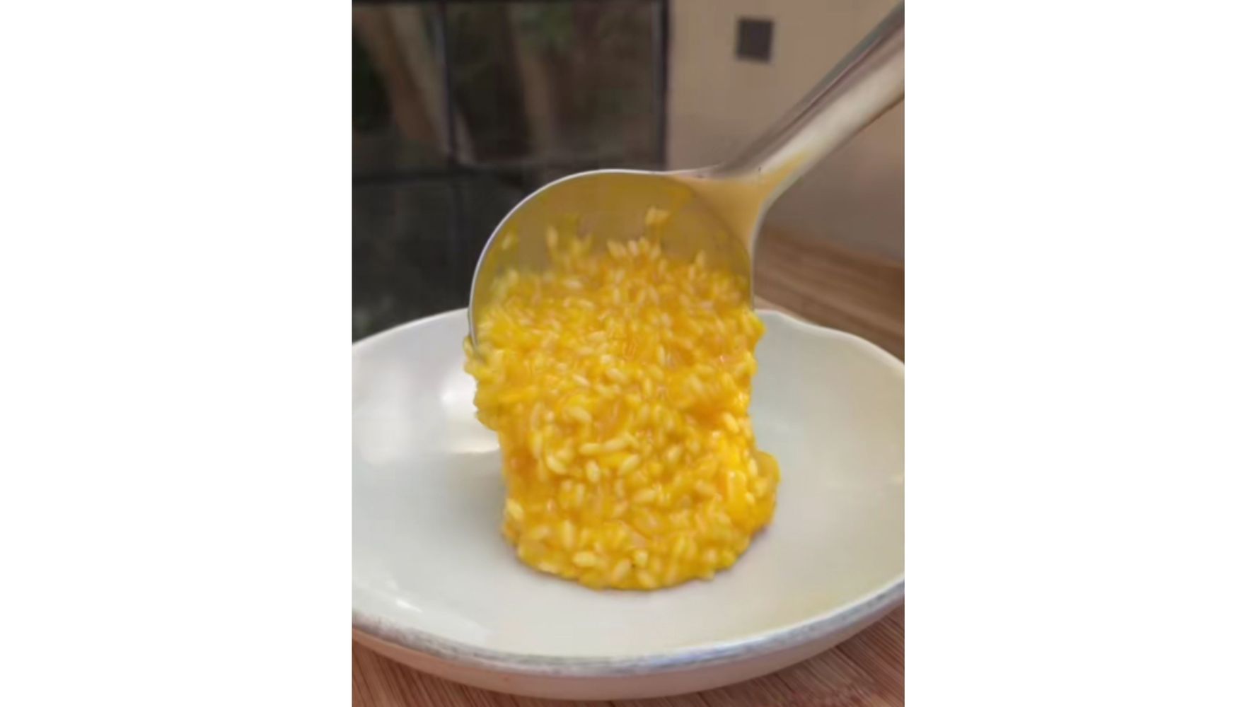 Así queda el risotto con esta receta.