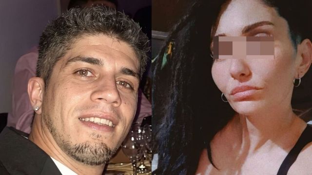Las imágenes que muestran a Claudio Barrelier y Soledad Andreani.