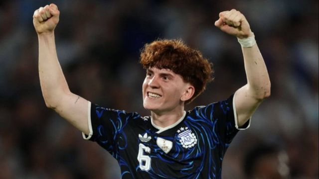 Valentín Barco es otro de los que debutarán en un Mundial para Argentina