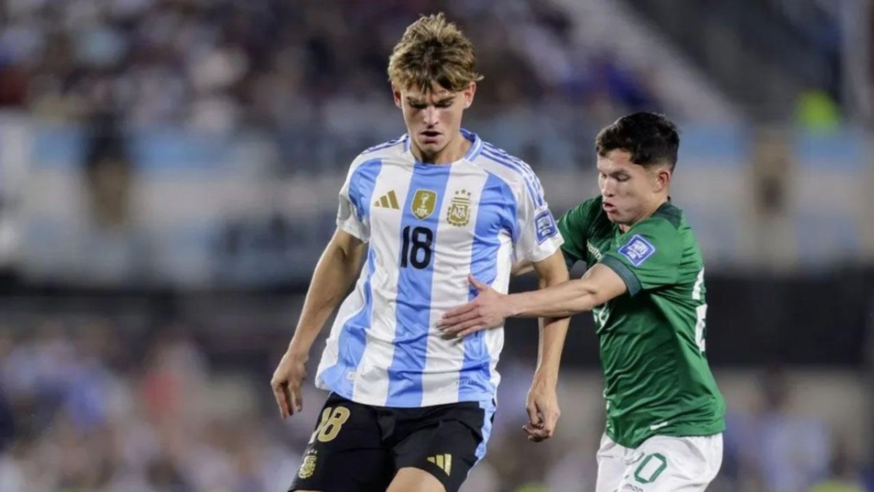 Nicolás Paz es uno de los que podrían debutar en el Mundial 2026 para Argentina