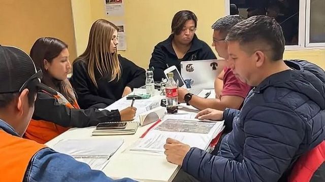 Participaron áreas del Ministerio de Minería, el Ministerio de Gobierno y Justicia, ARCAT y centros de control minero.