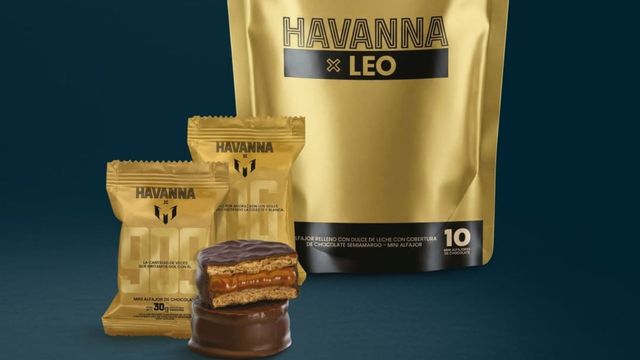 Havanna lanza un alfajor de Lionel Messi: cómo es el relleno y cuánto cuesta