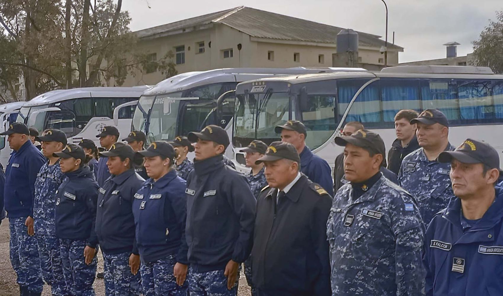 El Cuartel de Bomberos de la Base Naval Puerto Belgrano cumplió 80 años.