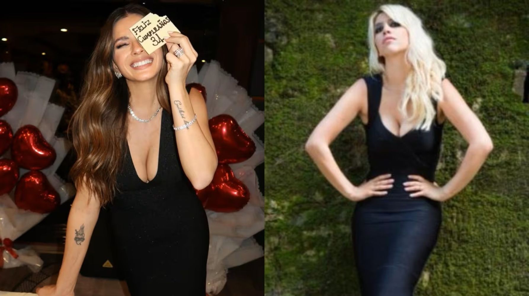 Las coincidencias entre la China Suárez y Wanda Nara