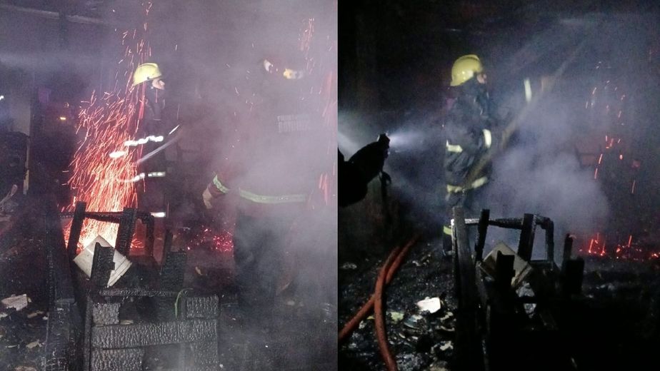 Un incendio destruyó casi por completo una vivienda familiar en Posadas