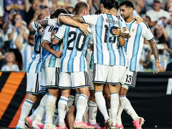 Video: Los golazos de Barco, Messi y Almada para la goleada de la Selección Argentina a Islandia