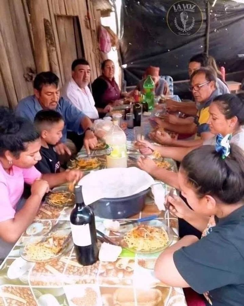 La foto del almuerzo en el día que Loan desapareció