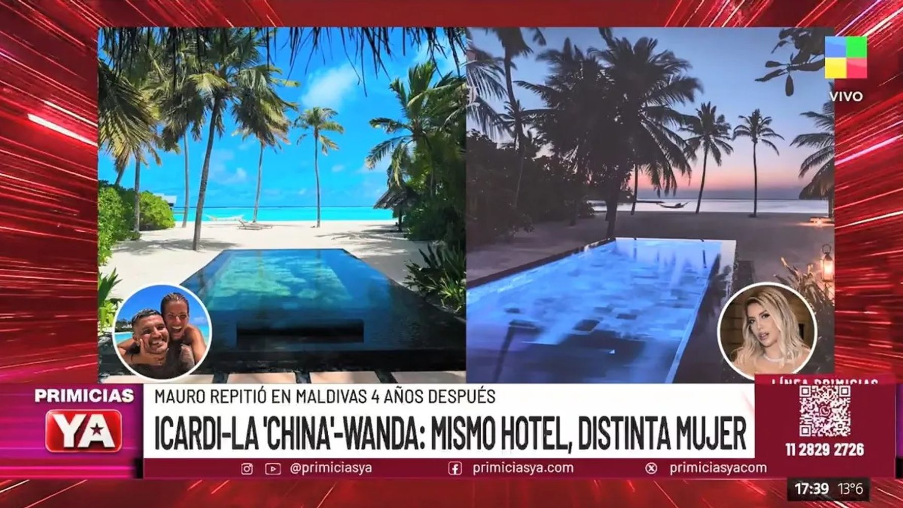 Las coincidencias entre la China Suárez y Wanda Nara