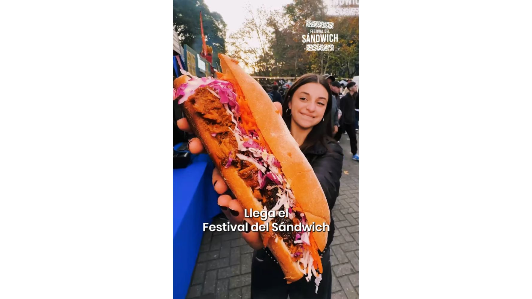En este evento hay cientos de opciones de sándwiches.