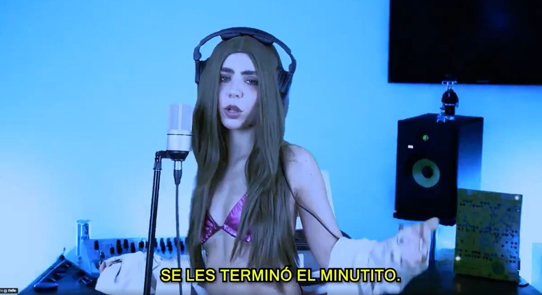 Cami Mayán imitó a Shakira y le dejó indirectas a su ex