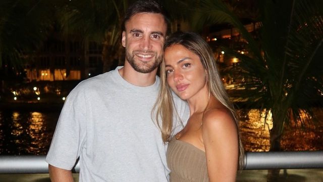 Caro Calvagni y Nicolás Tagliafico