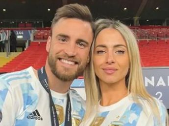 Así es la ropa deportiva que lanzó Caro Calvagni, la esposa de Nicolás Tagliafico y se vende en Argentina