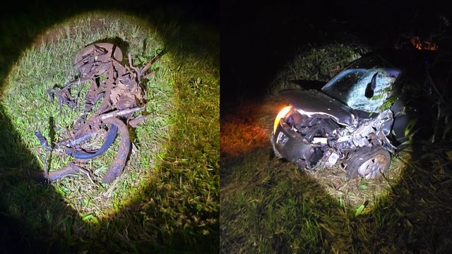 Murió un motociclista tras un choque sobre la Ruta Nacional 12 en Jardín América.