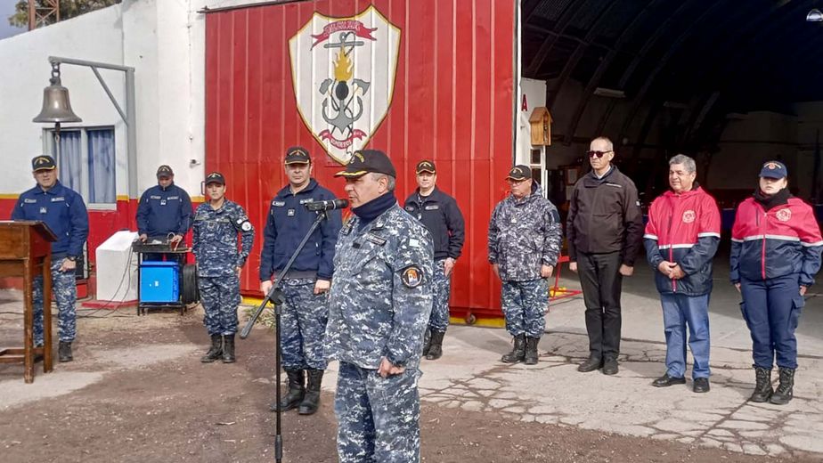 El Cuartel de Bomberos de Puerto Belgrano cumplió 80 años