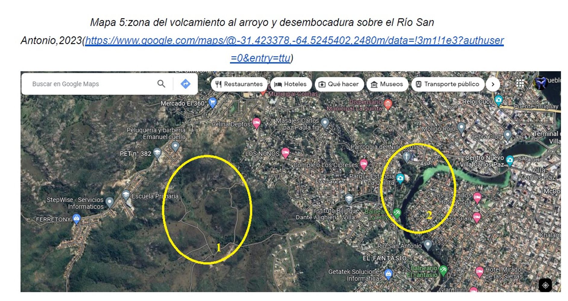Solución ambiental definitiva para proteger el río San Antonio y el lago San Roque