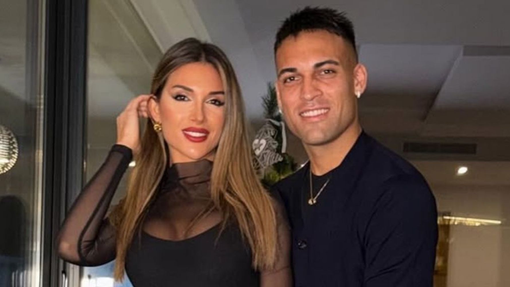 Agustina Gandolfo y Lautaro Martínez