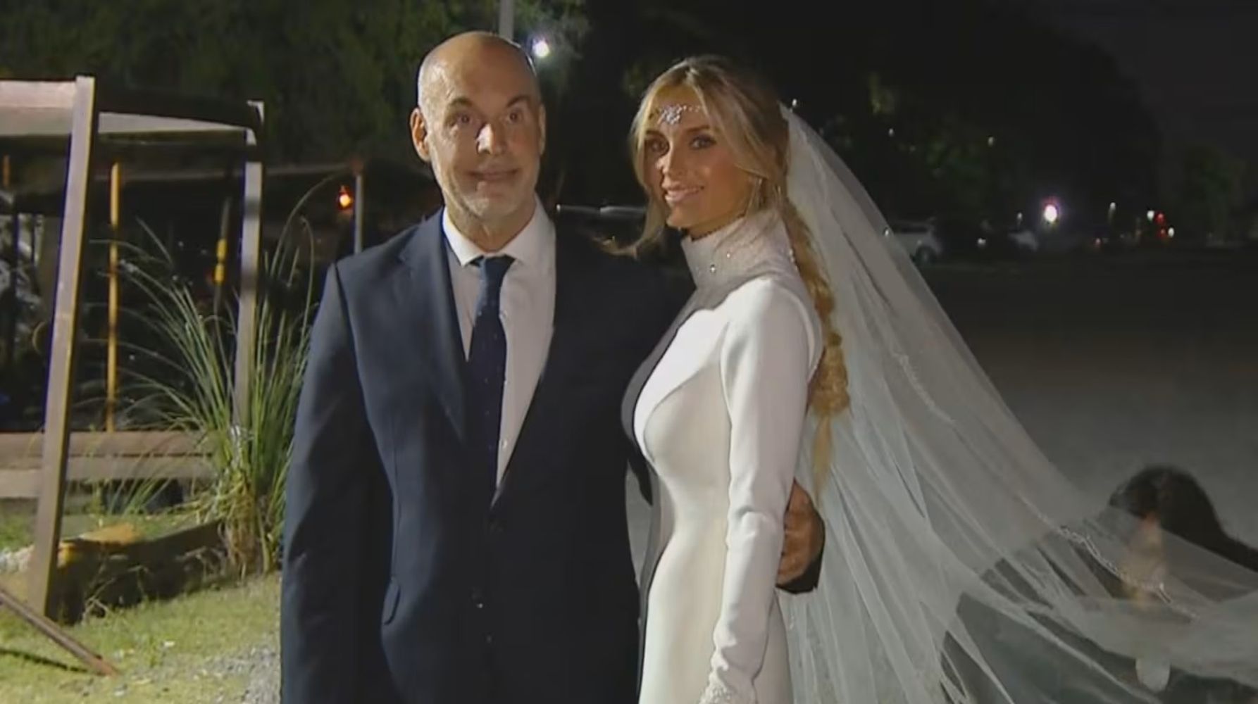 Horacio Rodríguez Larreta y Milagros Maylin