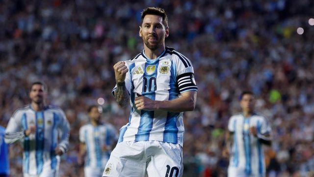Lionel Messi, enfocado en otro logro con la selección argentina en el Mundial.