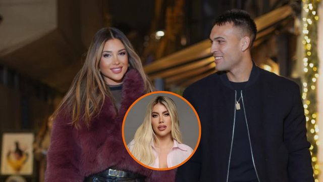 Agustina Gandolfo y Lautaro Martínez