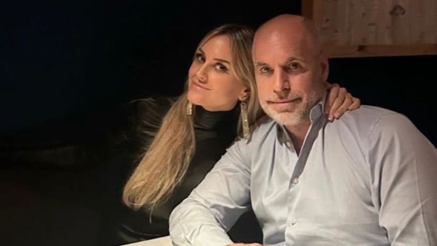 Horacio Rodríguez Larreta y Milagros Maylin