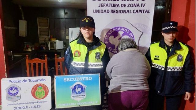 La intervención policial se concretó en San Miguel de Tucumán y quedó a disposición de la Justicia.