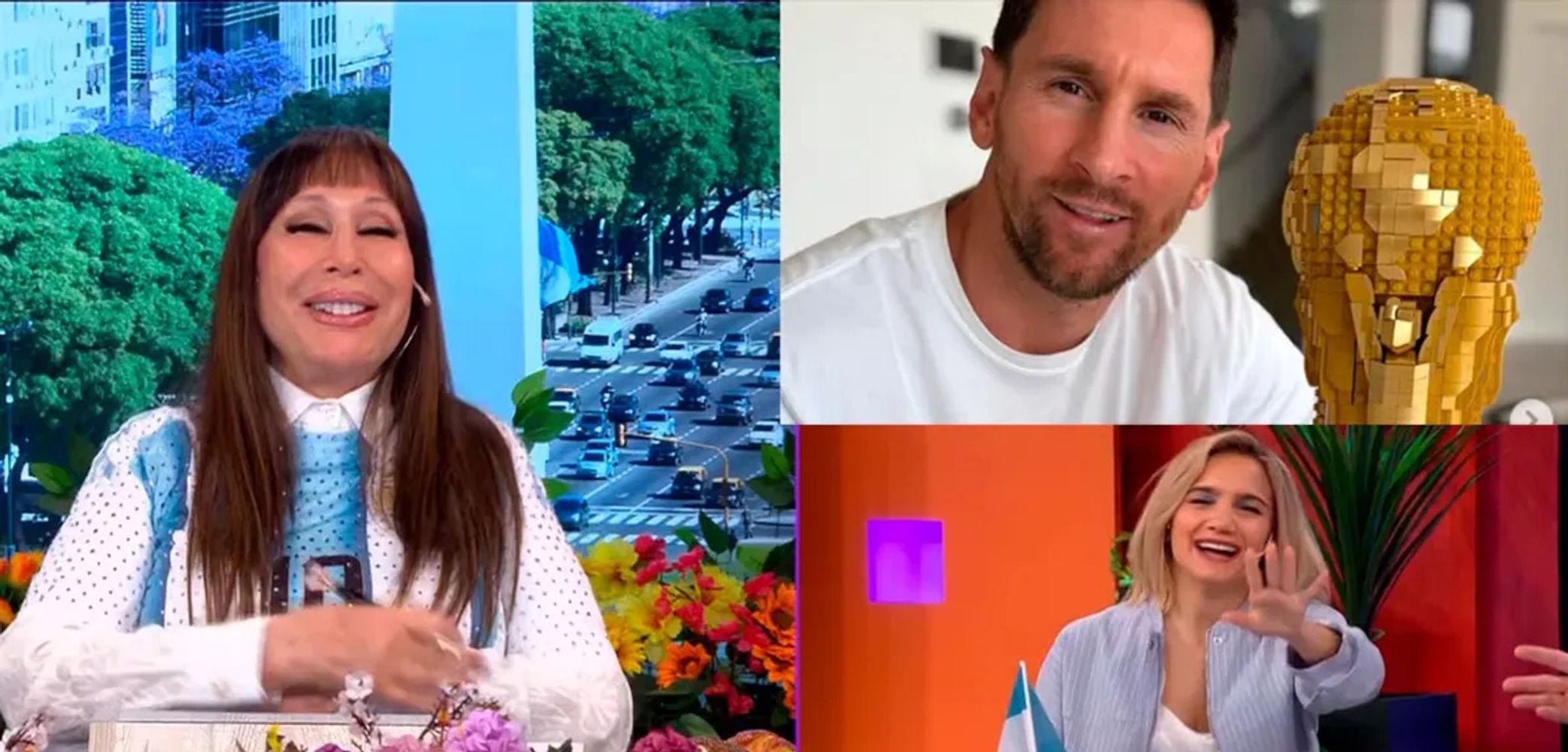 Nazarena Di Serio y su comentario sobre Messi