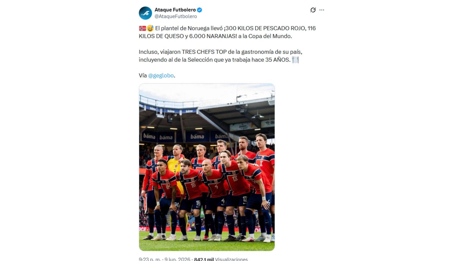 La noticia se viralizó en redes.