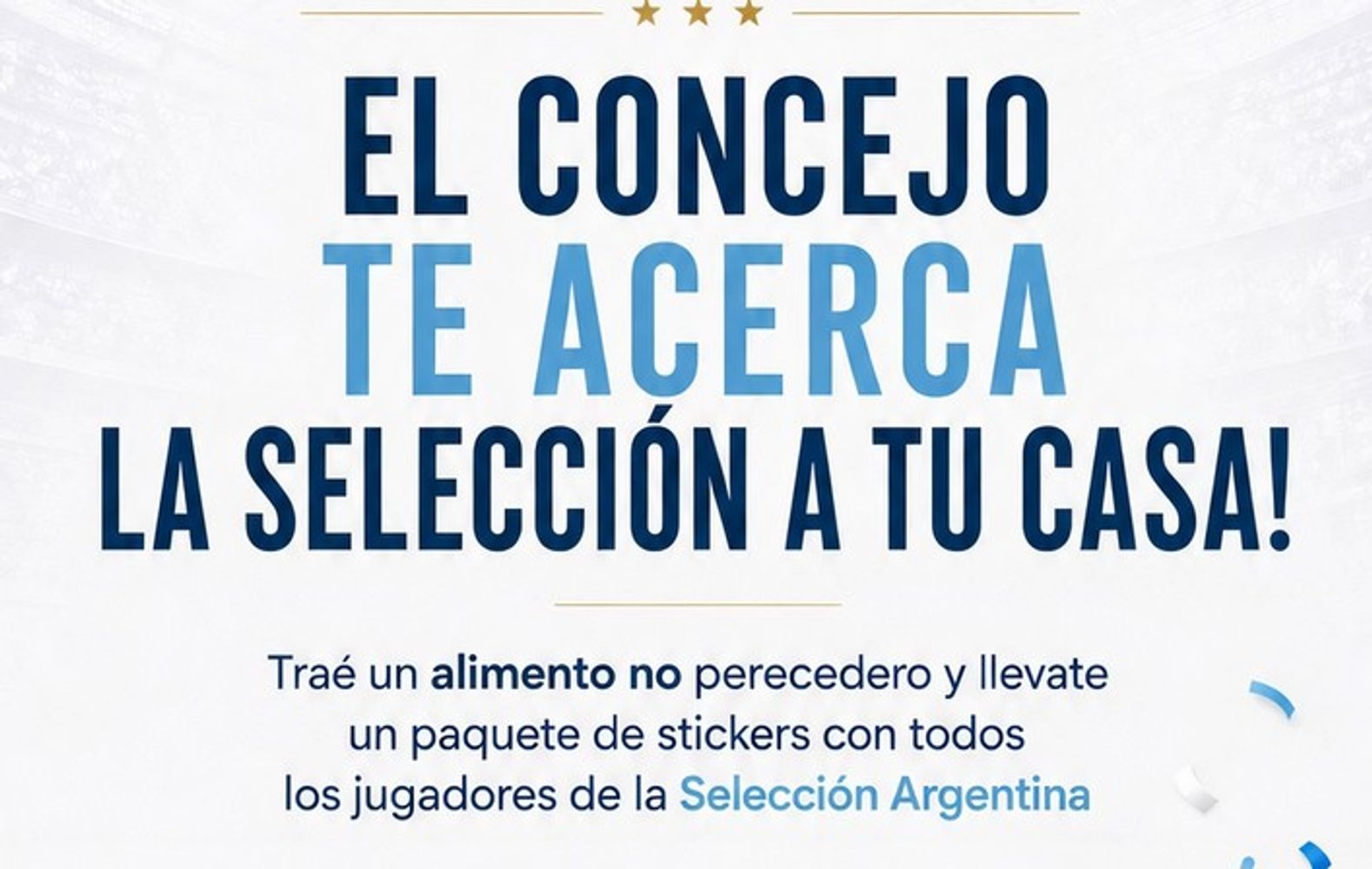 La acción solidaria apunta a acompañar la tarea del Cotolengo Don Orione.