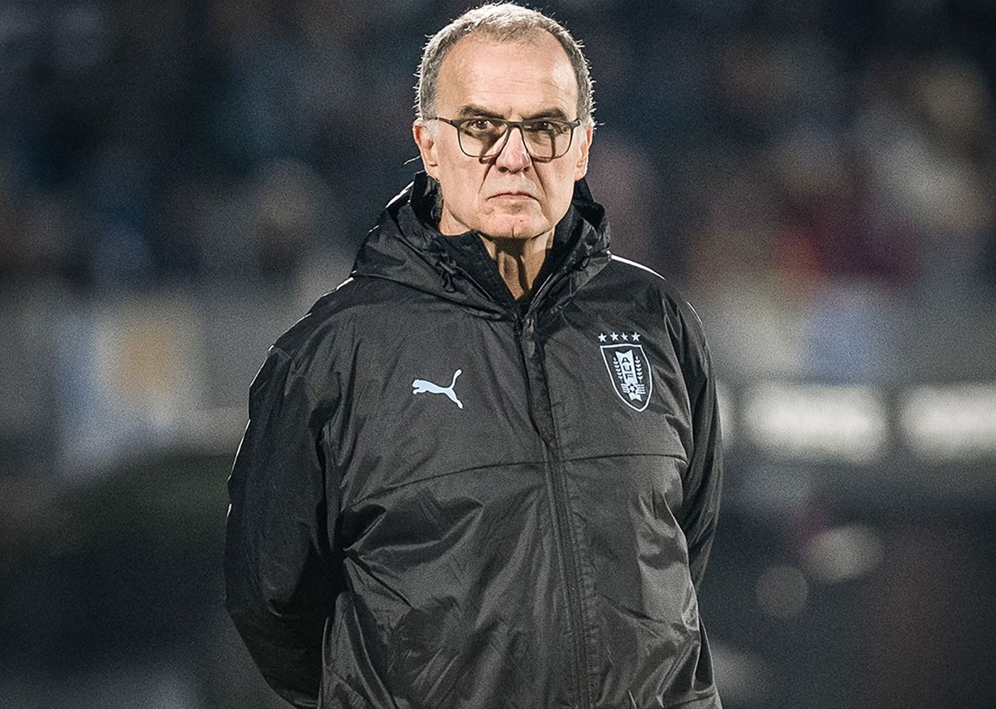 Marcelo Bielsa, como entrenador de Uruguay, tendrá una nueva chance de dirigir un Mundial