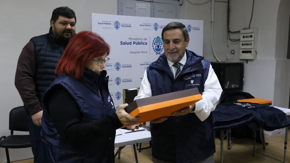 Reconocieron a dos referentes del Hospital Móvil en Tucumán
