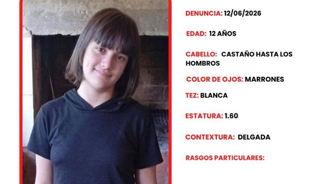 Aristóbulo del Valle | Buscan a Kiara Maylen Burig Antunez, una adolescente de 12 años que no regresó a su casa.